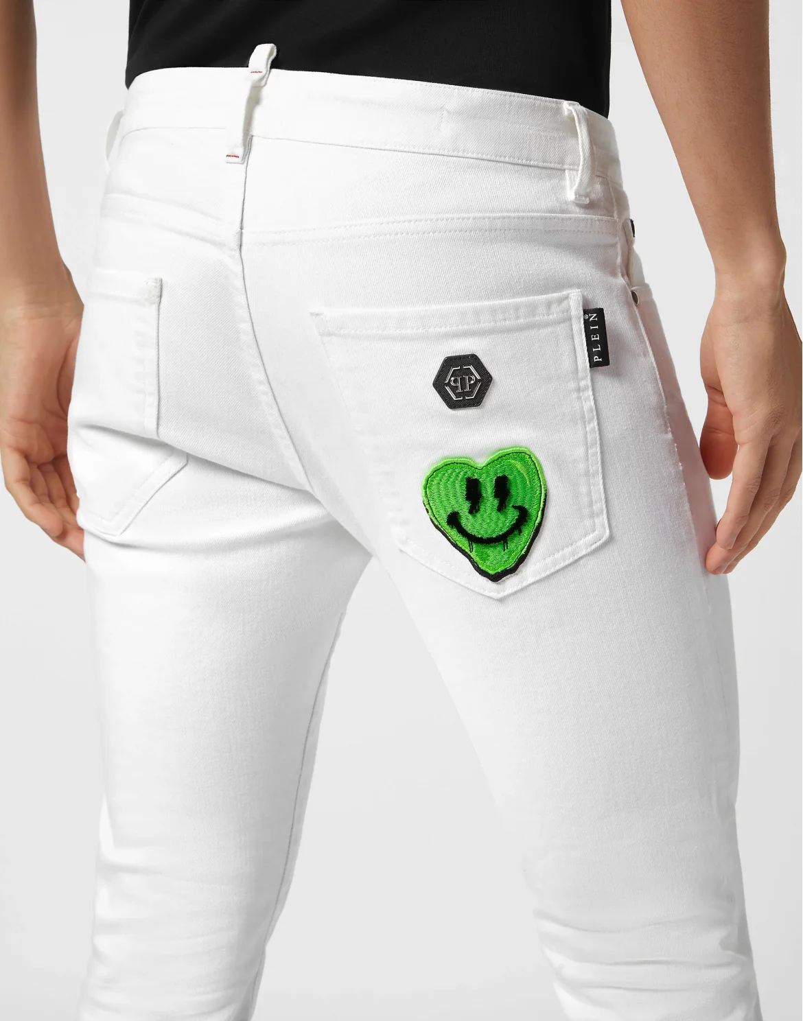 Denim Trousers Skinny Fit, цвет: Белый