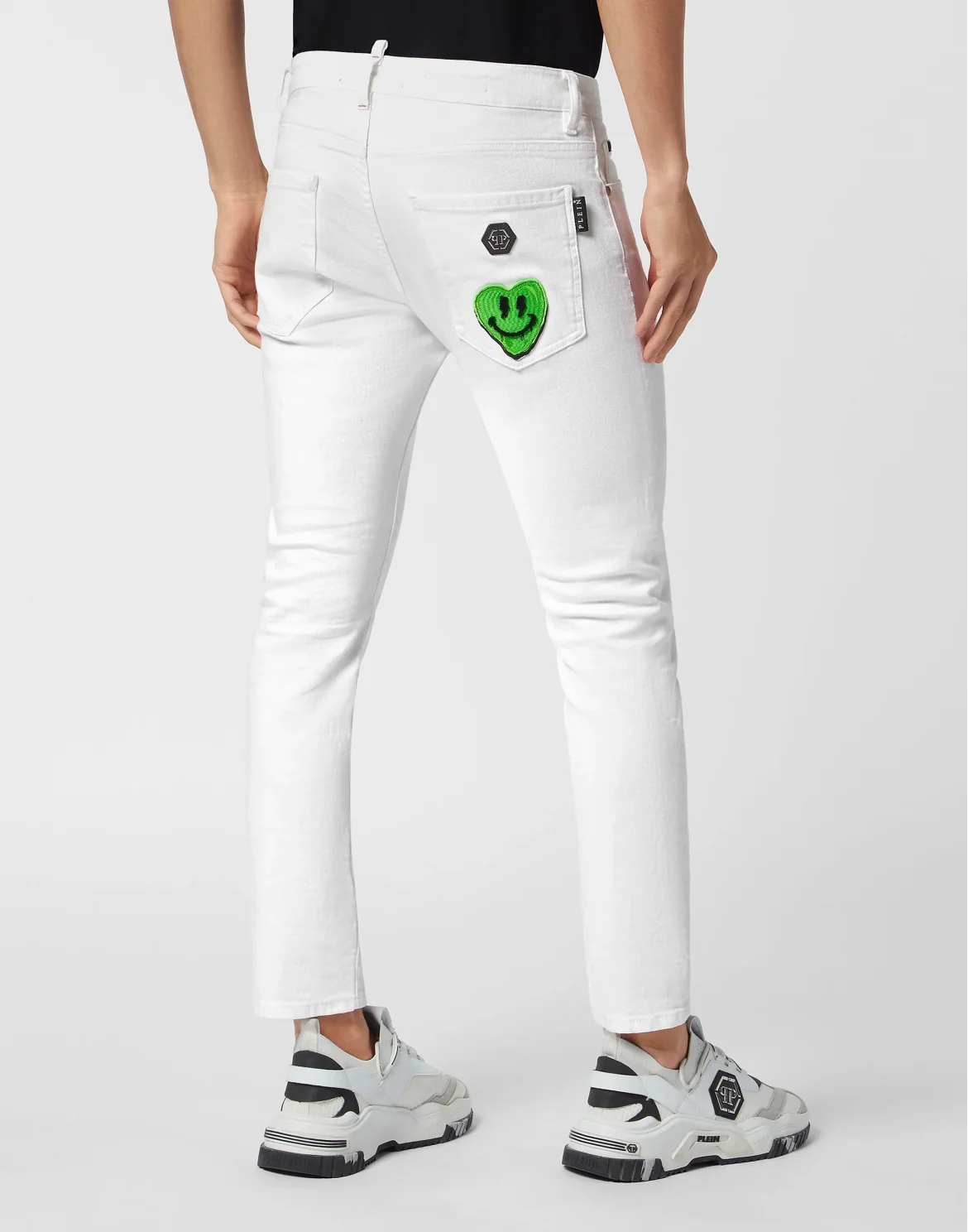 Denim Trousers Skinny Fit, цвет: Белый