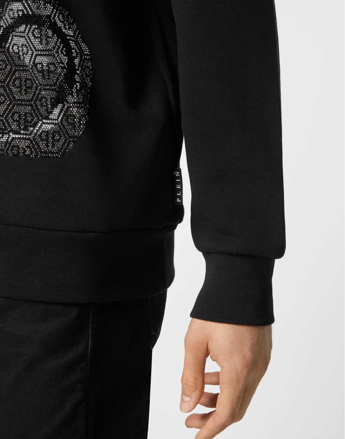 Hoodie sweatshirt 3D Teddy, цвет: Черный