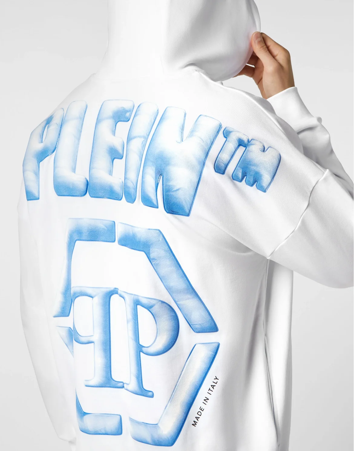 Hoodie Sweatshirt Hexagon, цвет: Белый