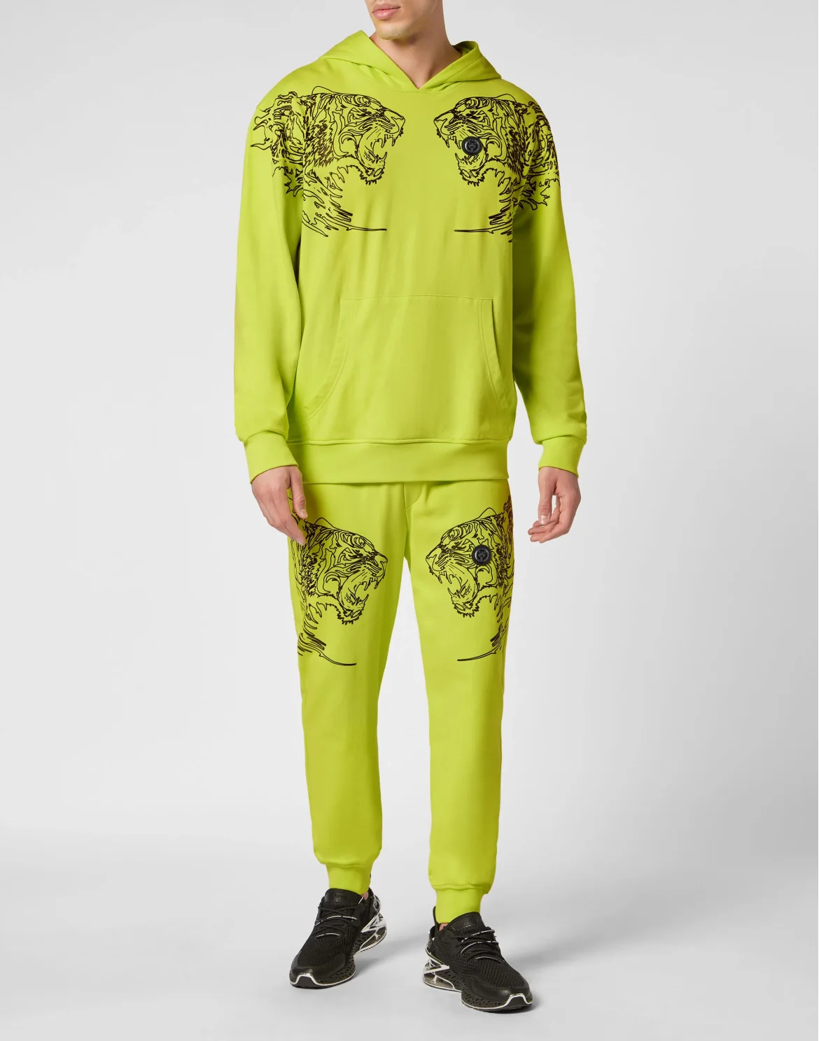 Hoodie Sweatshirt Tiger, цвет: Желтый