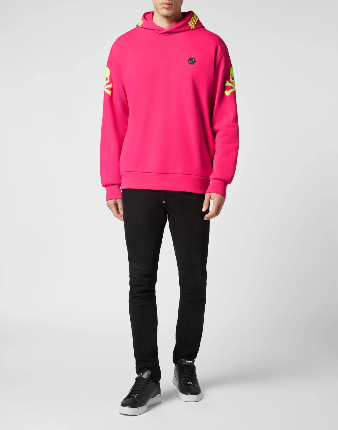 Hoodie Sweatshirt Skull&Bones, цвет: Розовый