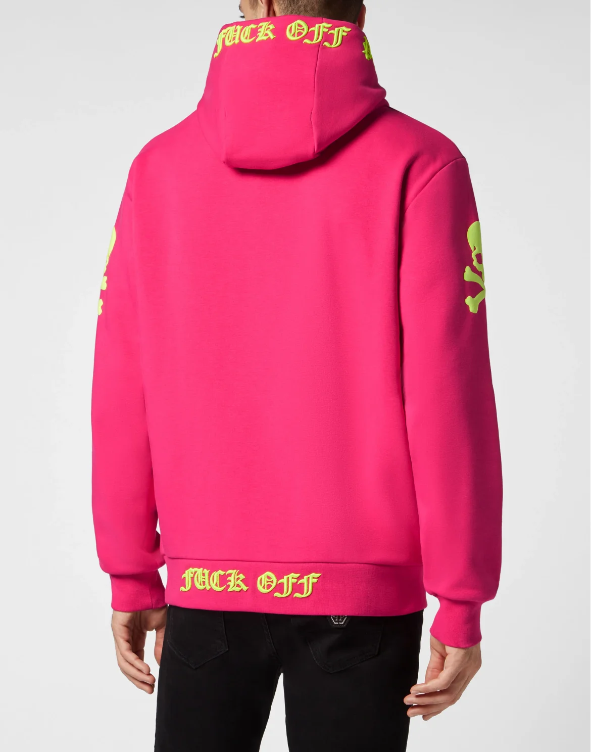 Hoodie Sweatshirt Skull&Bones, цвет: Розовый