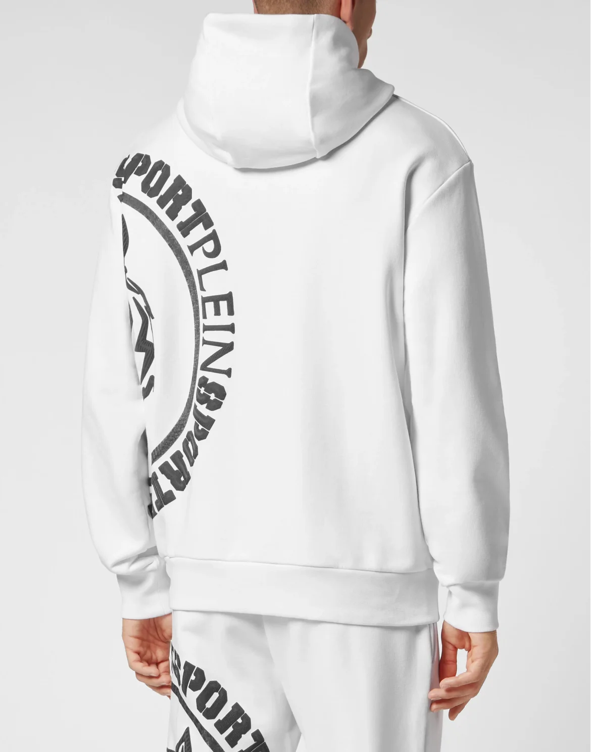 Hoodie Sweatshirt Carbon Tiger, цвет: Белый