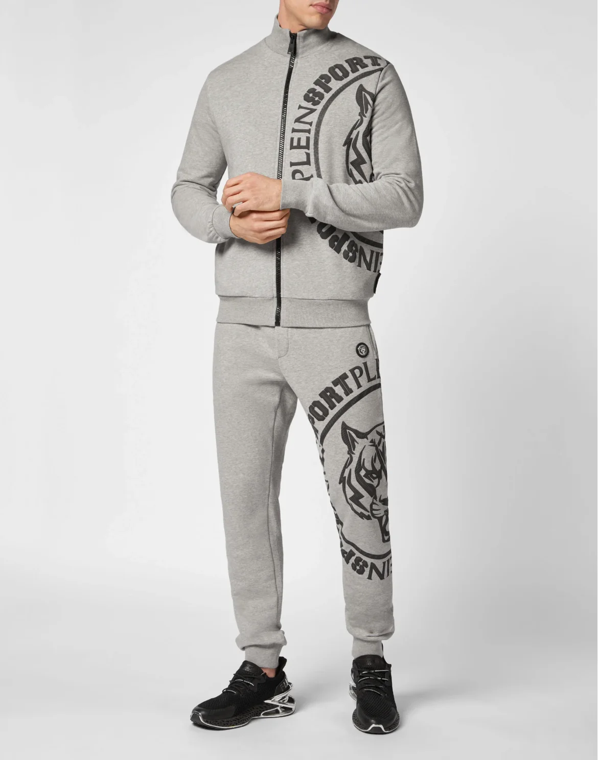 Jogging Jacket Carbon Tiger, цвет: Серый