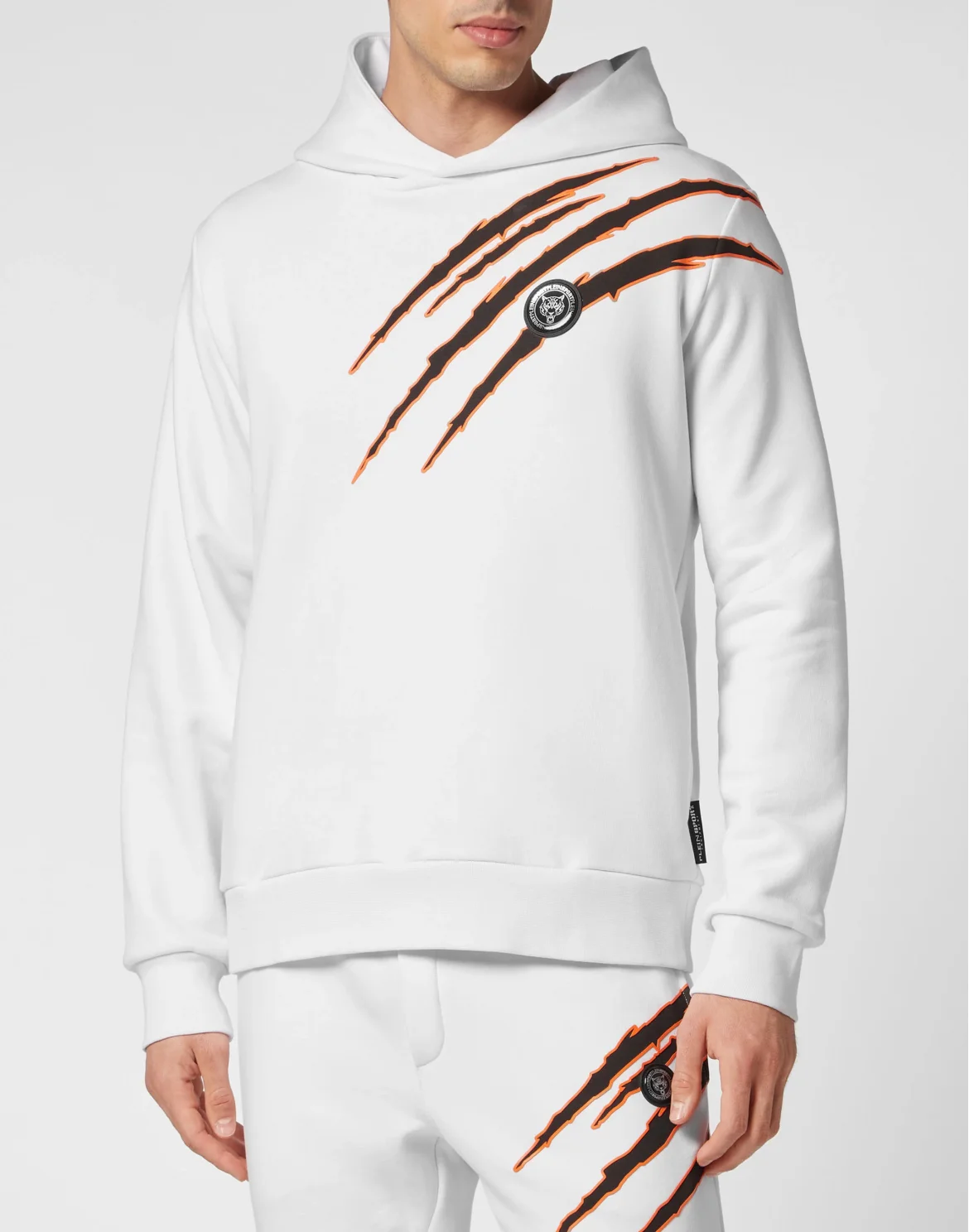 Hoodie Sweatshirt Scratch, цвет: Белый