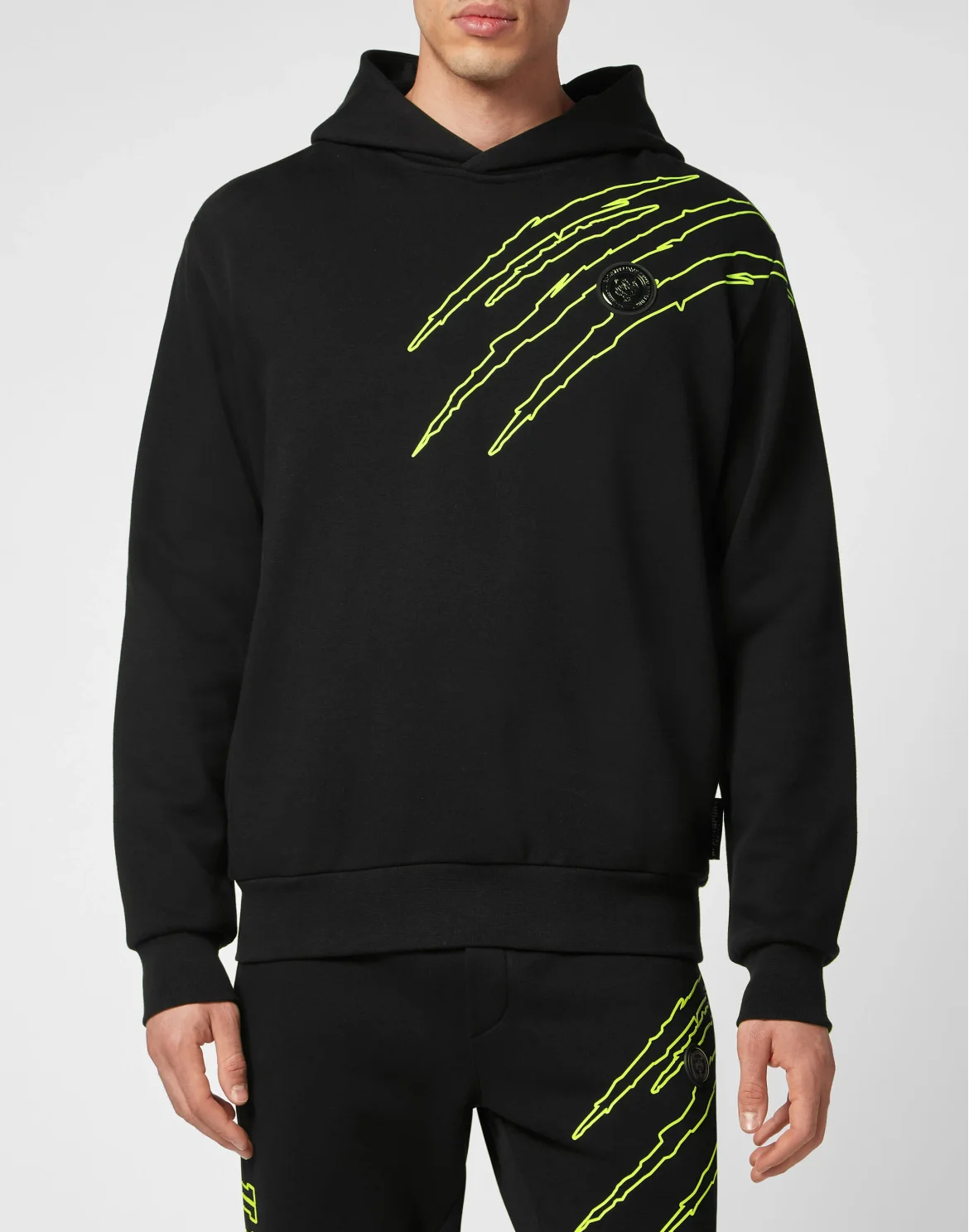 Hoodie Sweatshirt Scratch, цвет: Желтый