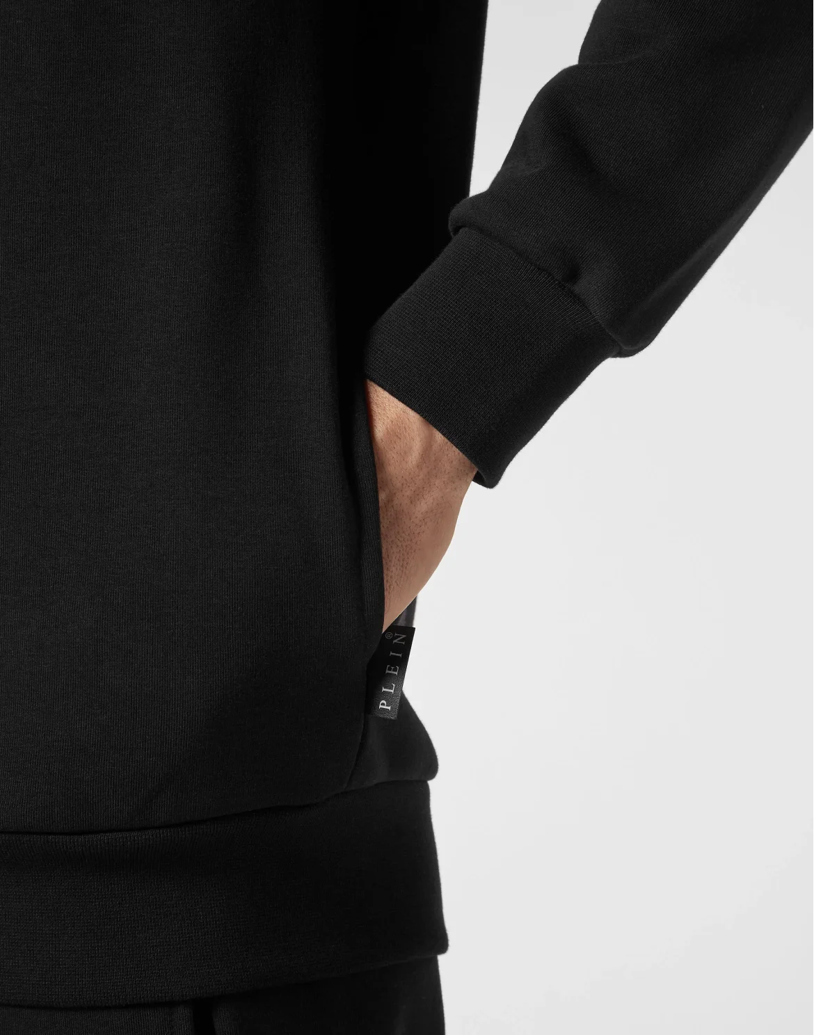 Hoodie Sweatjacket Gothic Plein, цвет: Черный