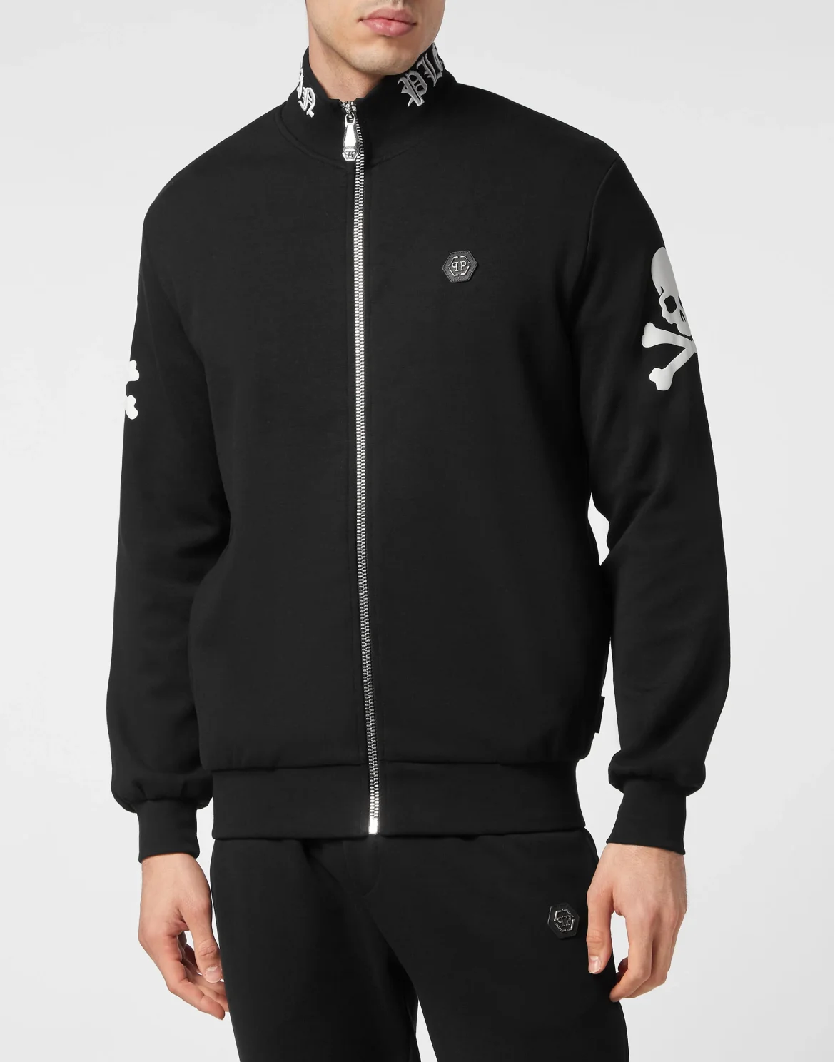 Jogging  Top Skull&Bones, цвет: Черный