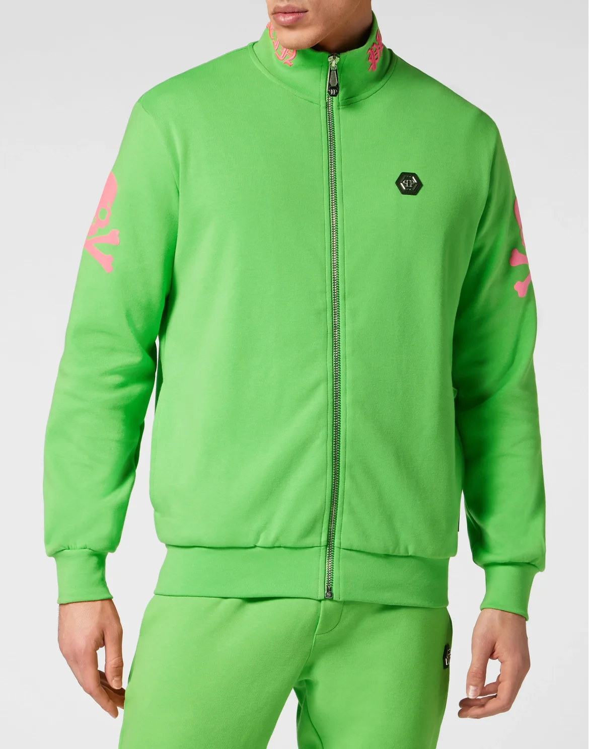 Jogging  Top Skull&Bones, цвет: Зеленый