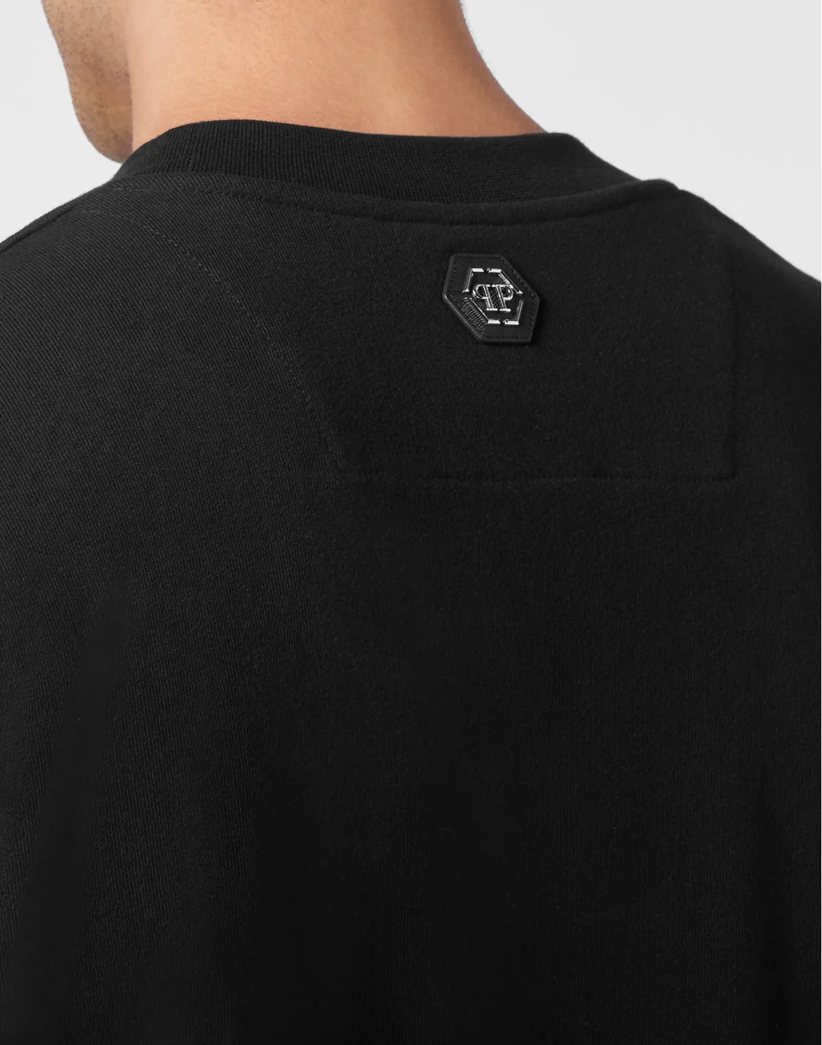 Sweatshirt Roundneck Teddy Bear, цвет: Черный