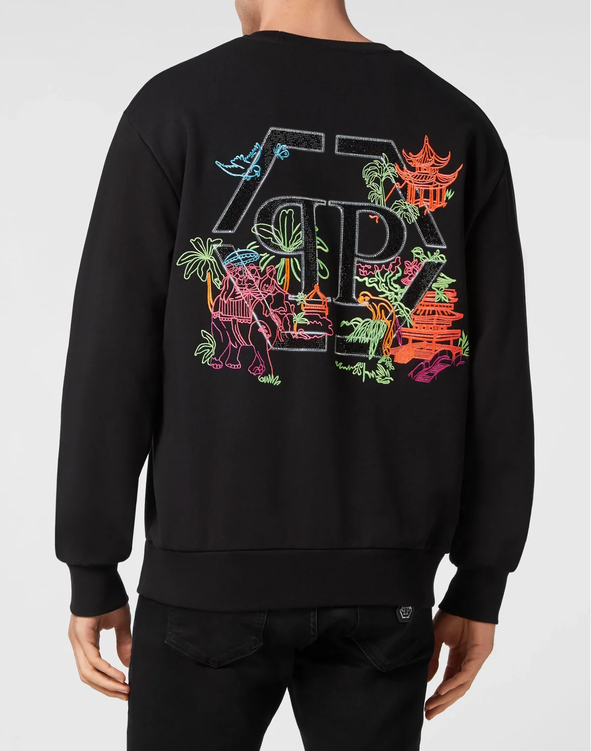 Sweatshirt LS, цвет: Черный