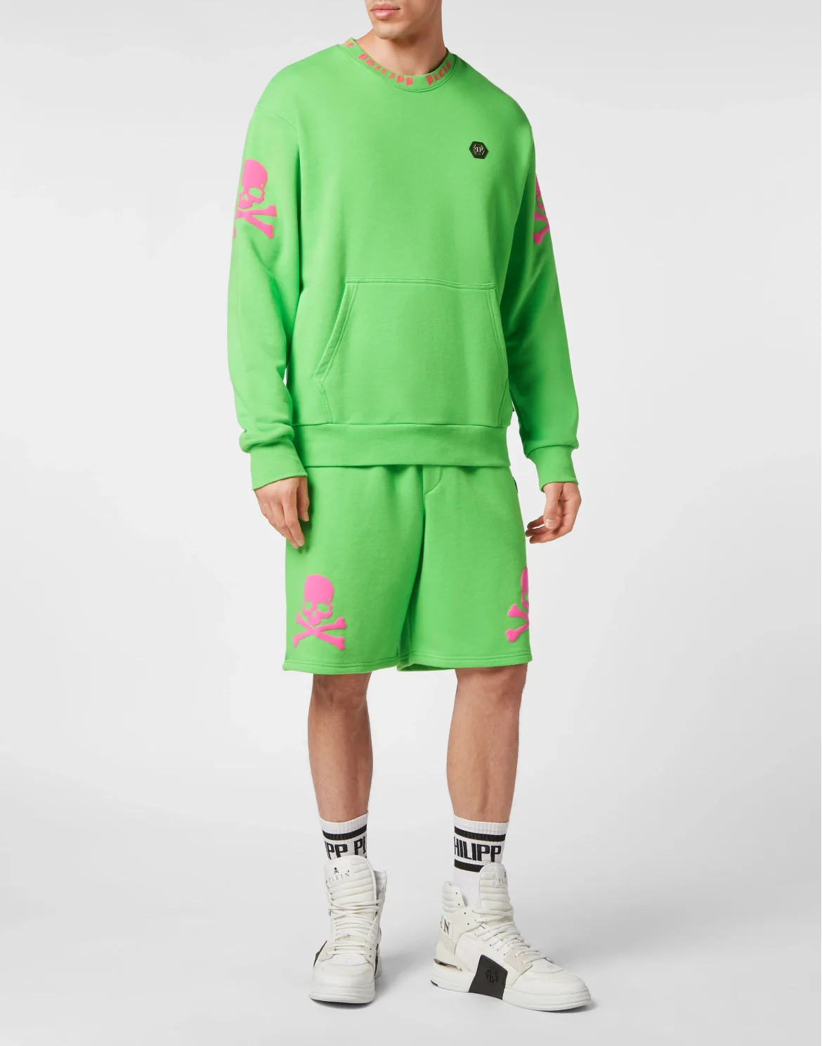 Sweatshirt LS Skull&Bones, цвет: Зеленый