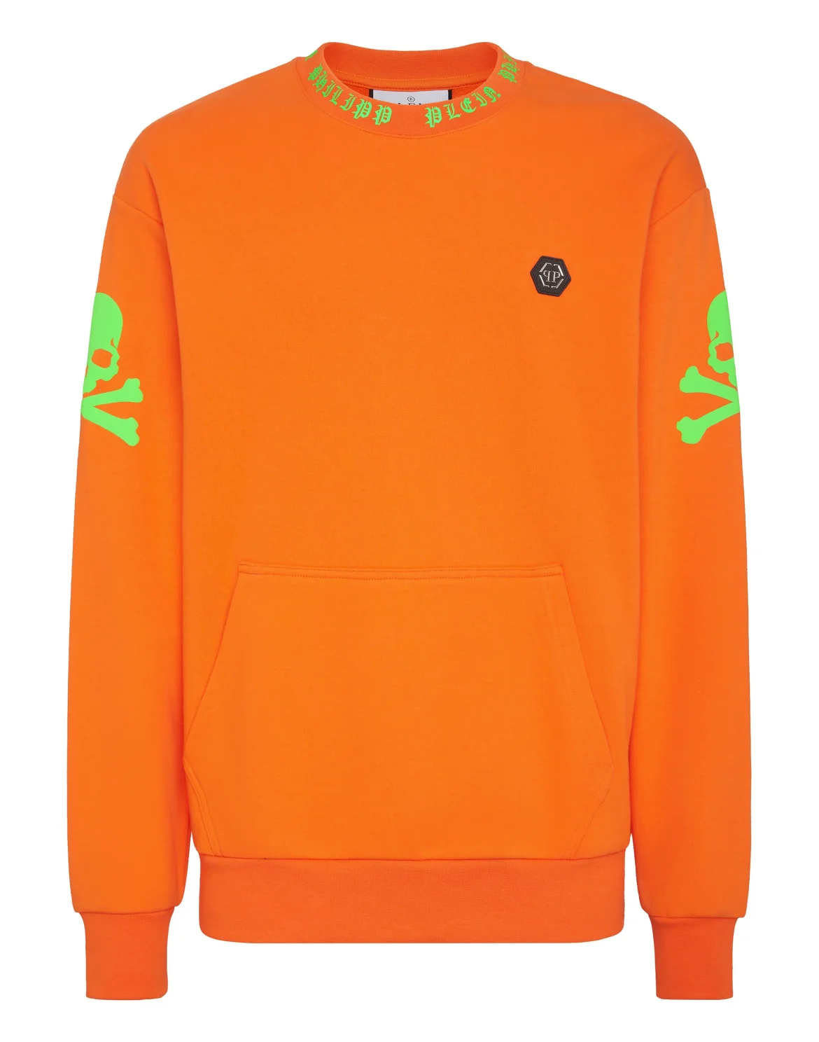 Sweatshirt LS Skull&Bones, цвет: Оранжевый