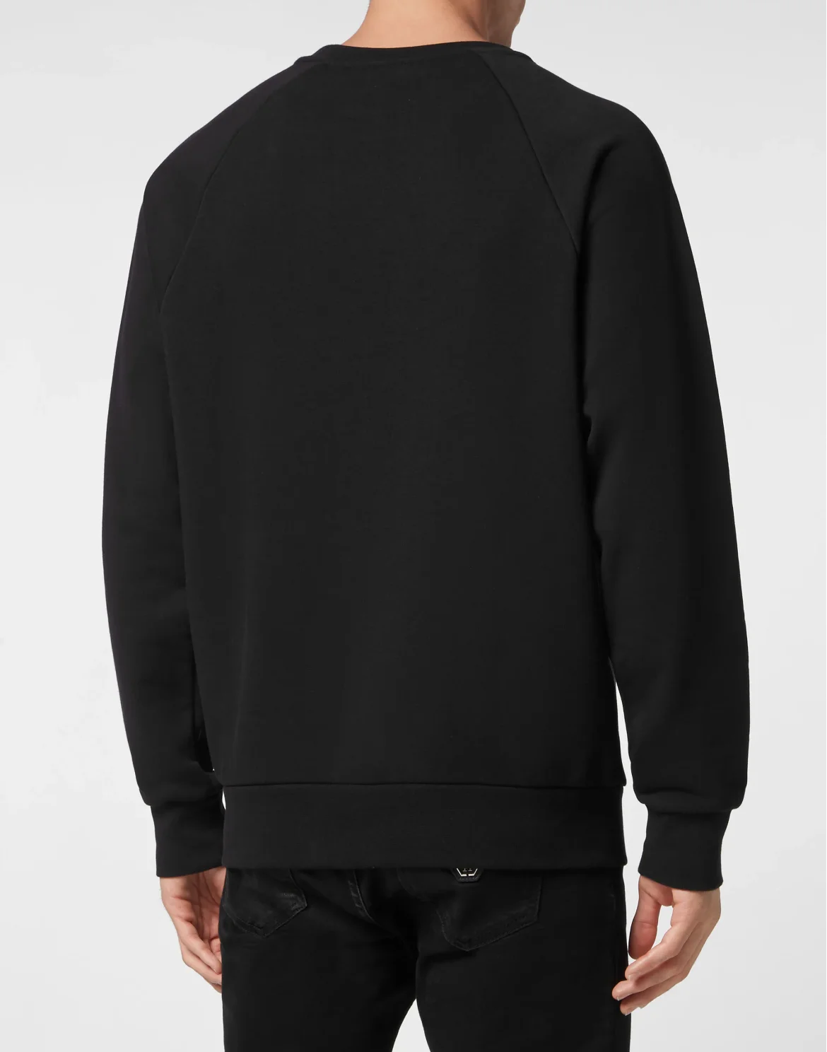 Zip Chain Sweatshirt LS, цвет: Черный
