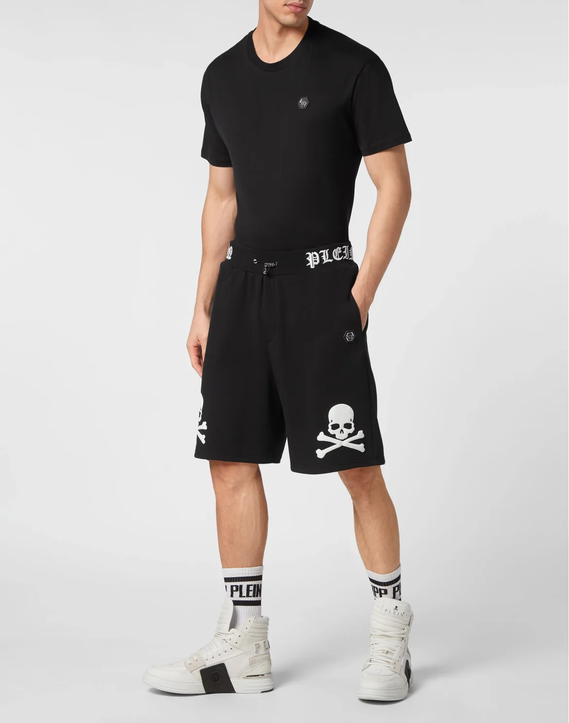 Jogging Shorts Skull&Bones, цвет: Черный