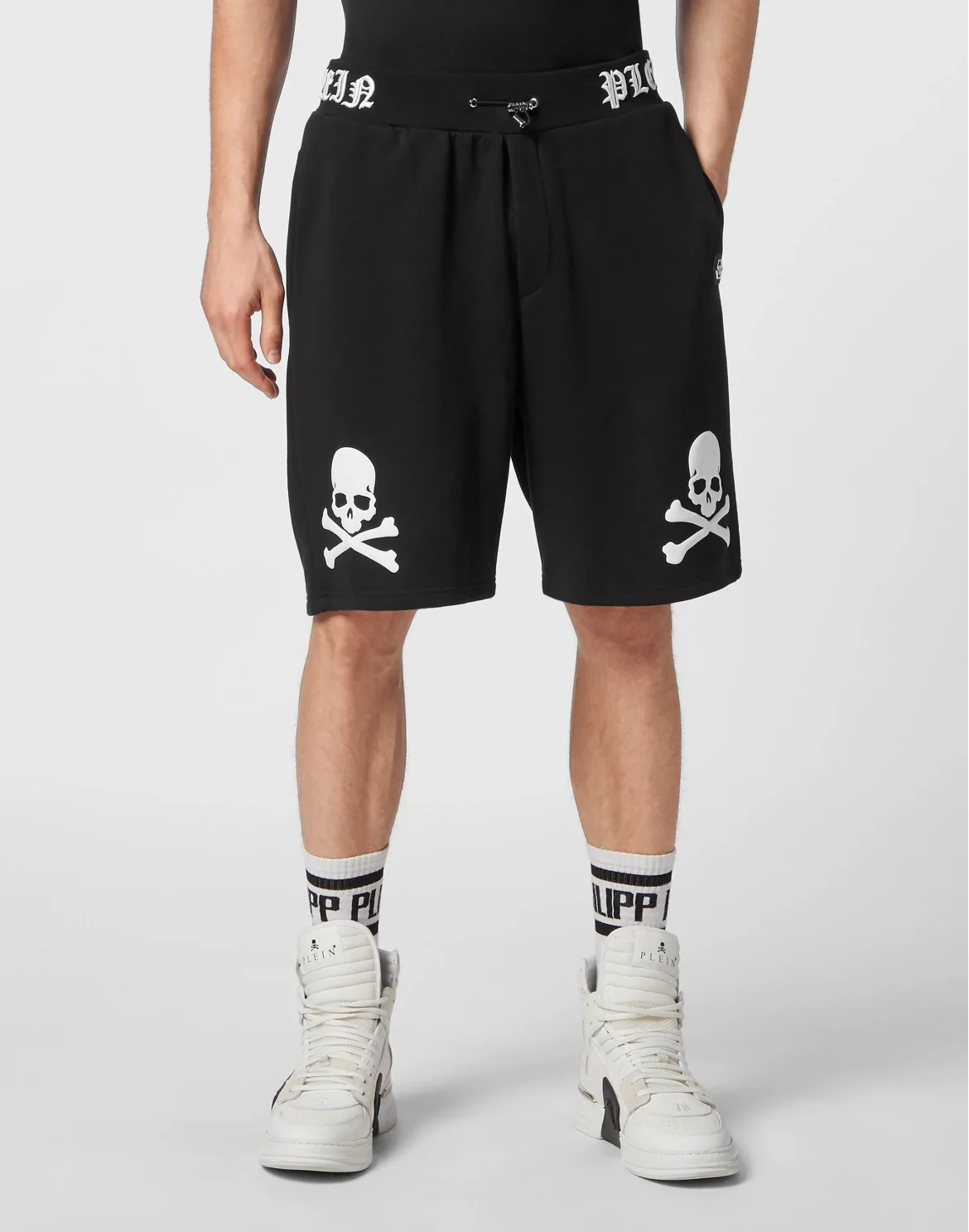Jogging Shorts Skull&Bones, цвет: Черный