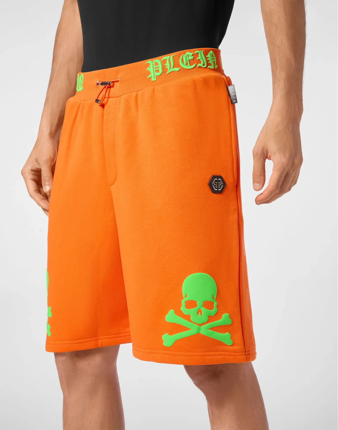 Jogging Shorts Skull&Bones, цвет: Оранжевый