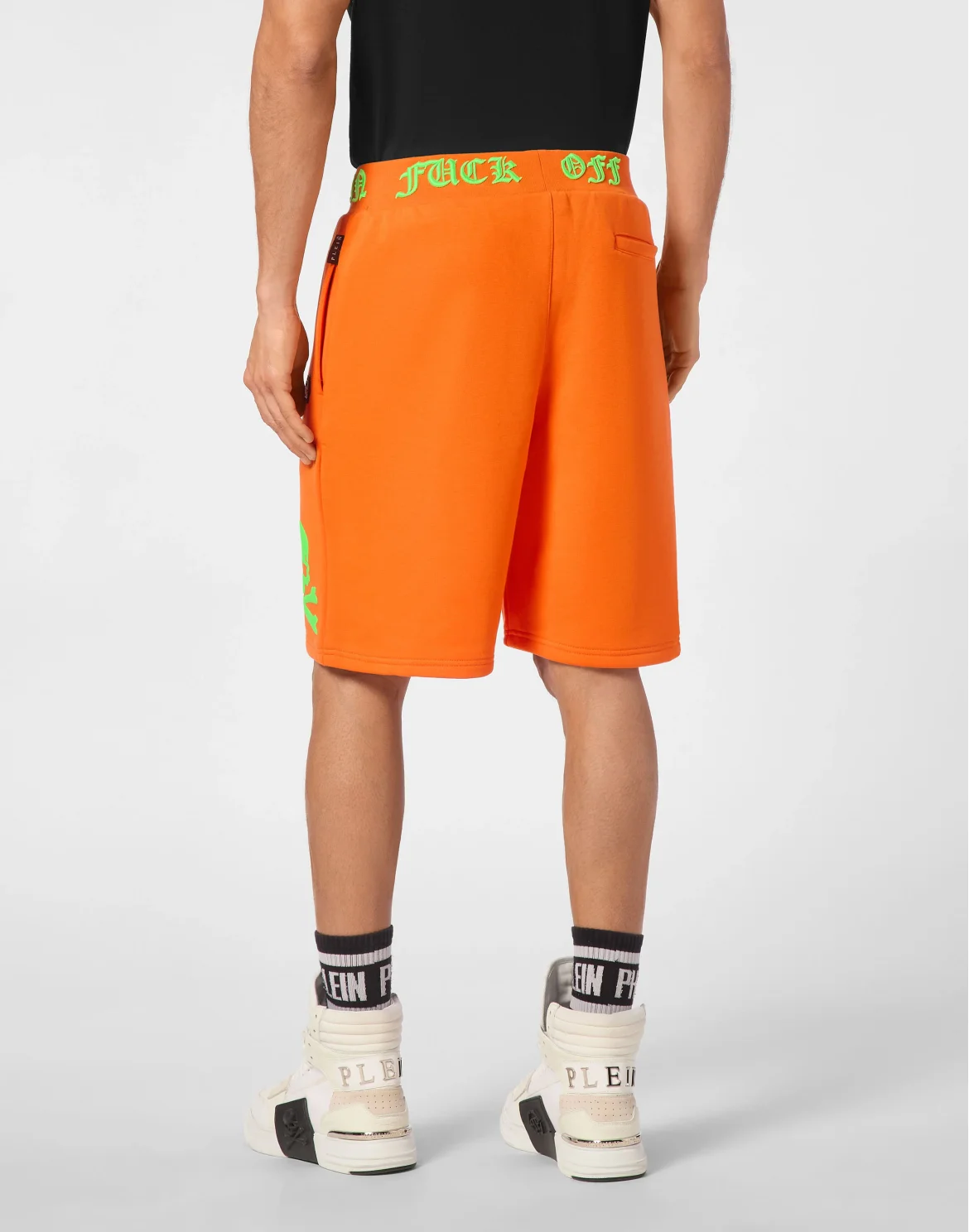 Jogging Shorts Skull&Bones, цвет: Оранжевый