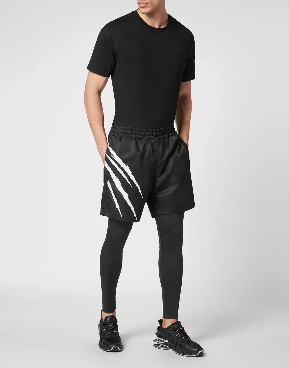 Running Pants Scratch, цвет: Черный