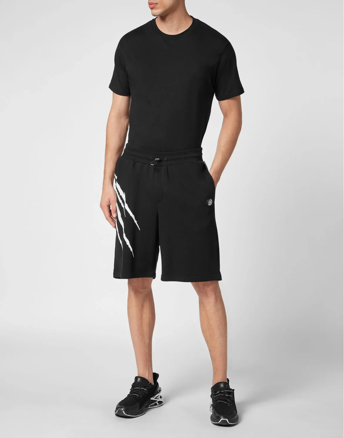 Jogging Shorts Scratch, цвет: Черный