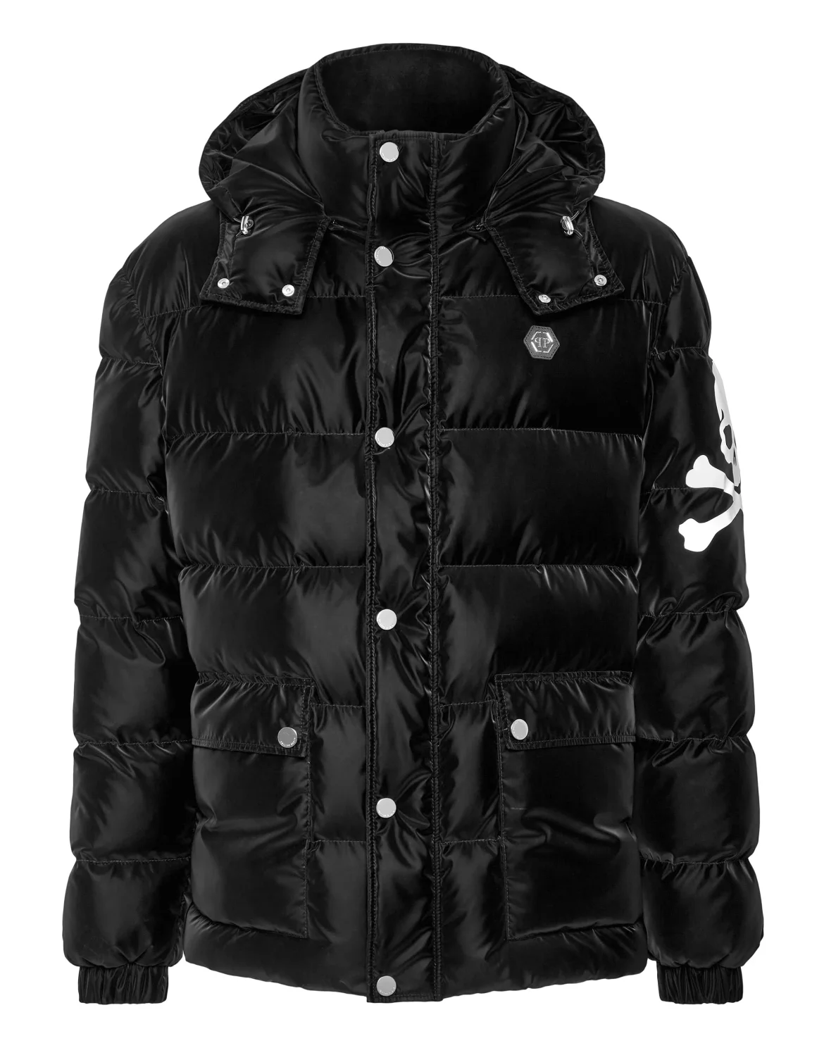 Padded Jacket Skull&Bones, цвет: Черный