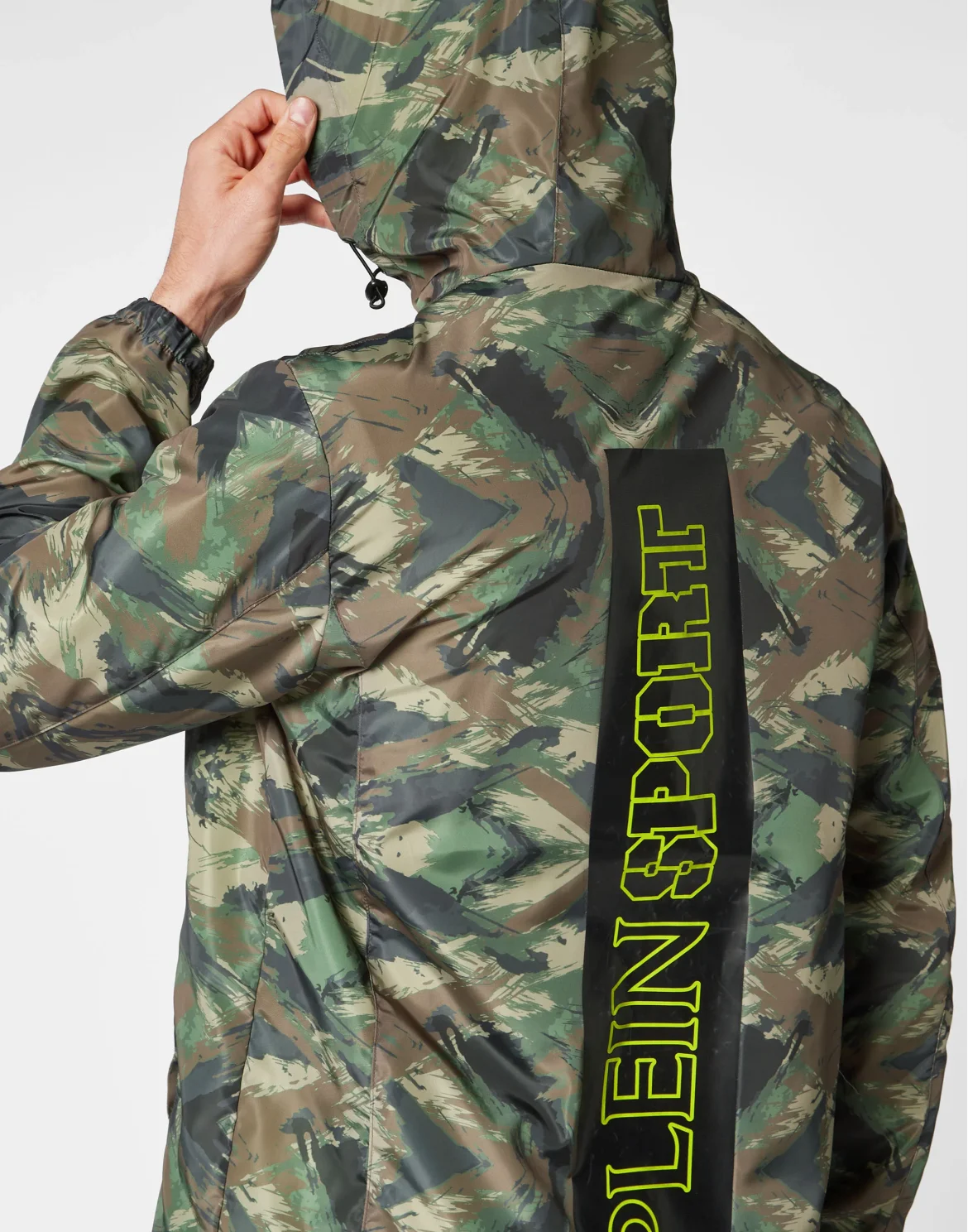 Nylon Windbreaker Camouflage, цвет: Камуфляж