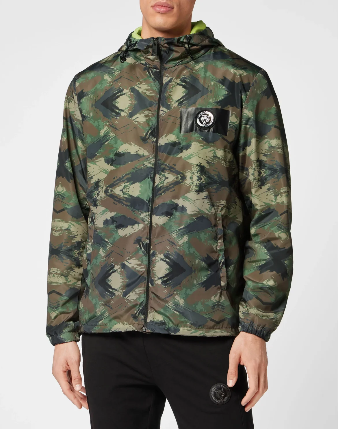 Nylon Windbreaker Camouflage, цвет: Камуфляж