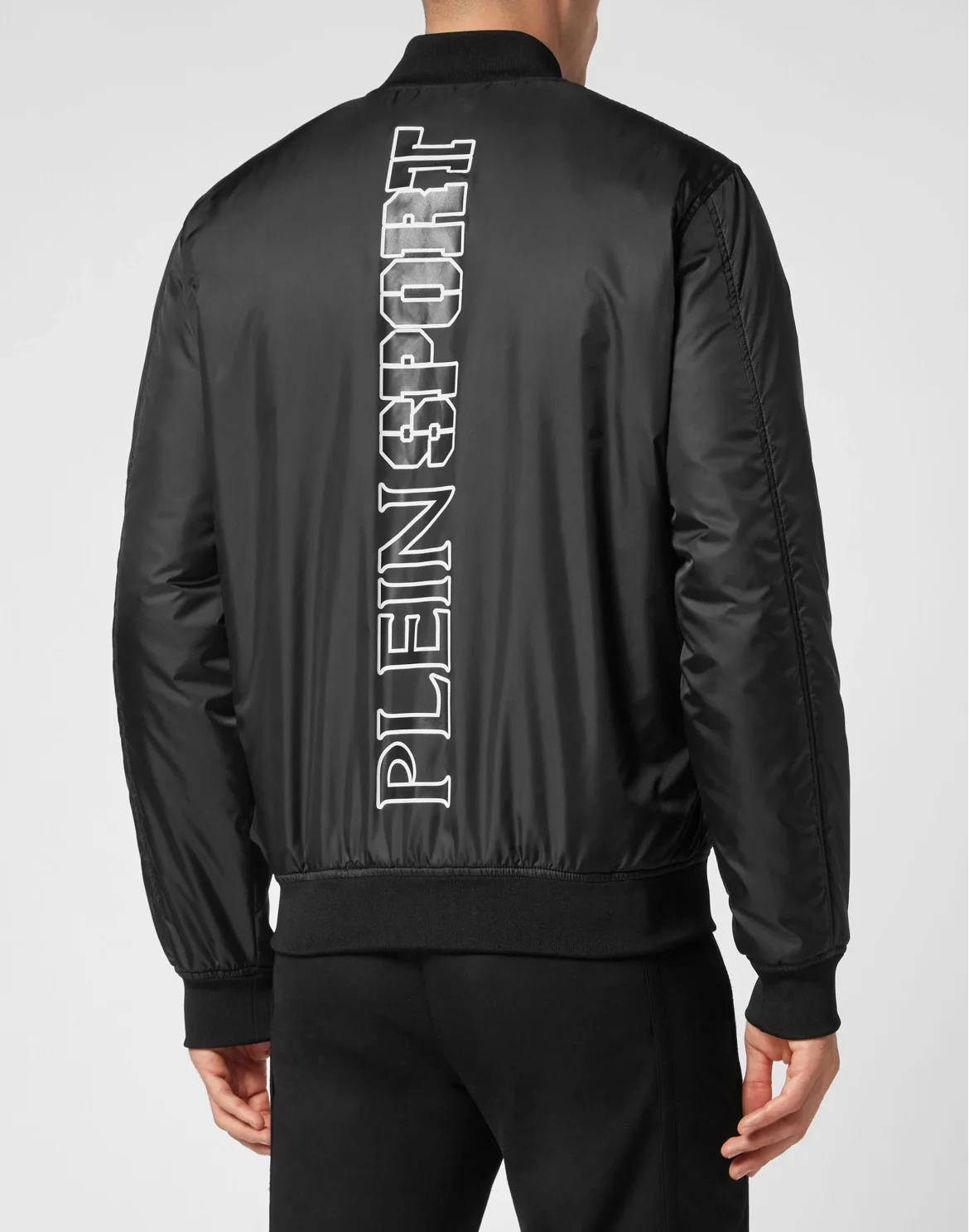 Nylon Bomber Tiger, цвет: Черный