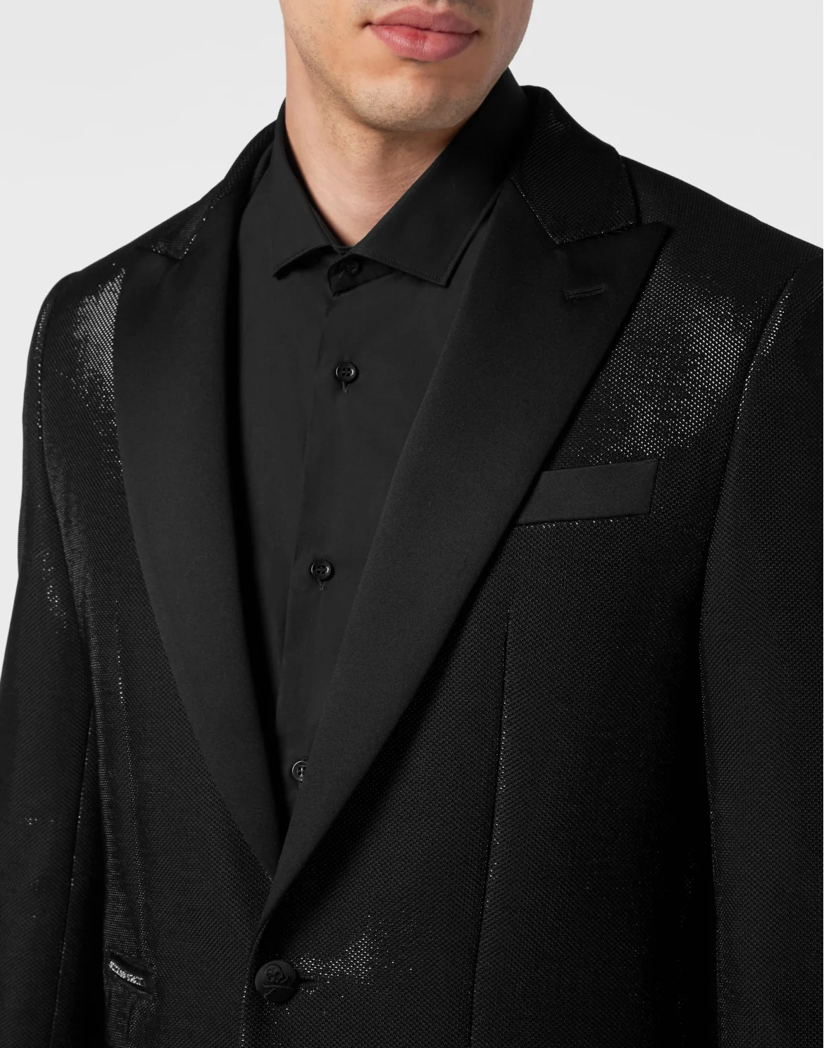 Lurex Blazer Lord fit Sartorial, цвет: Черный