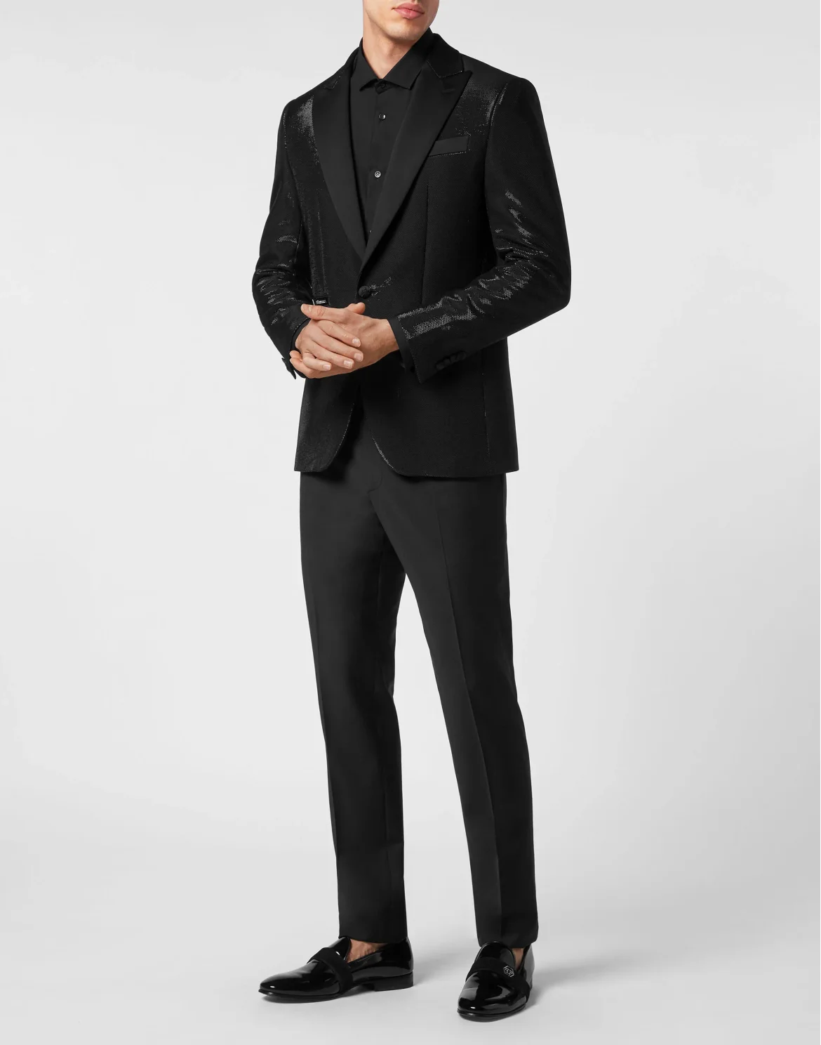 Lurex Blazer Lord fit Sartorial, цвет: Черный