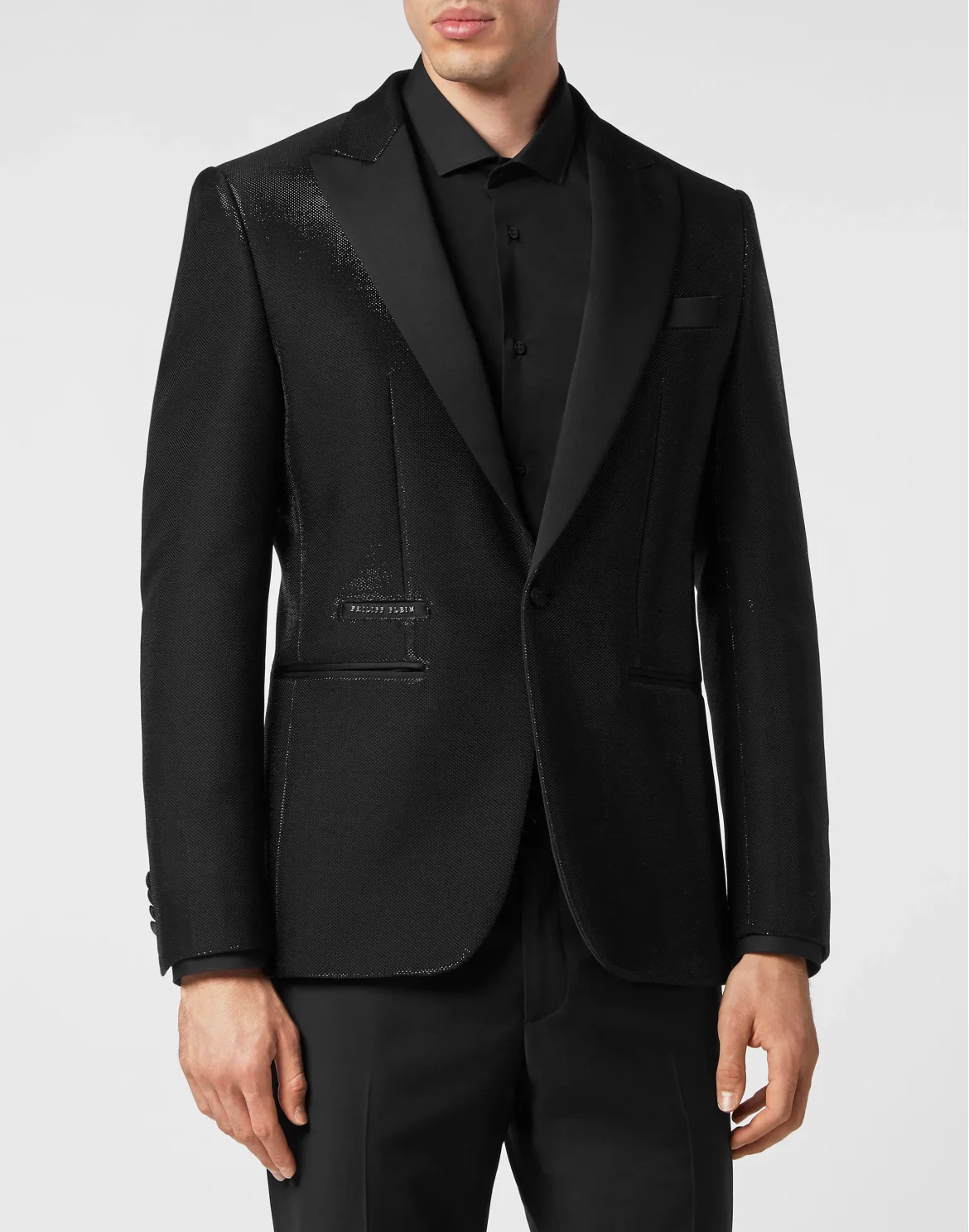 Lurex Blazer Lord fit Sartorial, цвет: Черный