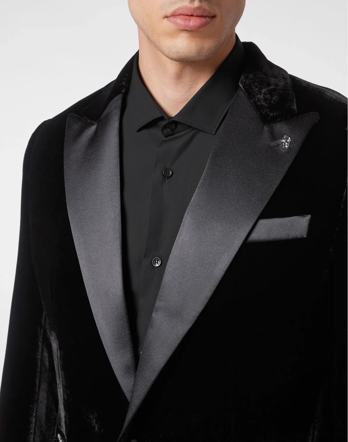 Velvet Blazer Lord fit, цвет: Черный