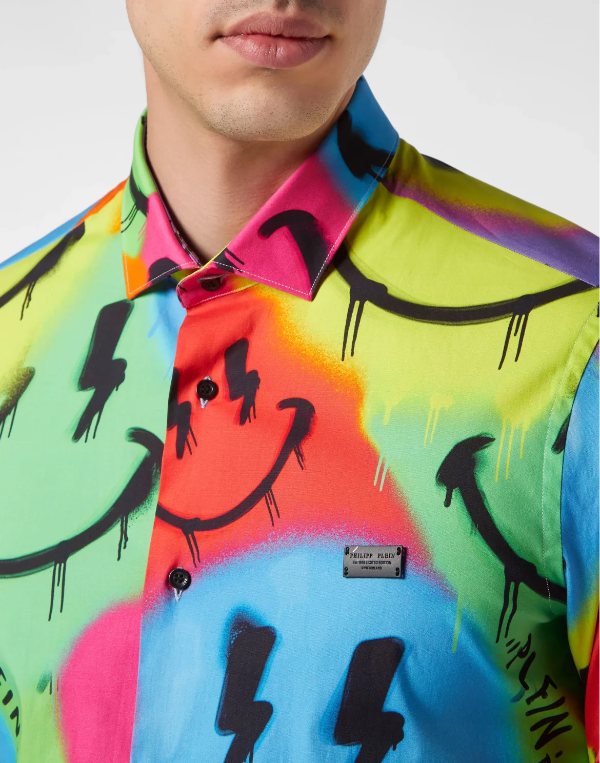 Shirt Sugar Daddy Smile Graffiti, цвет: Мультиколор
