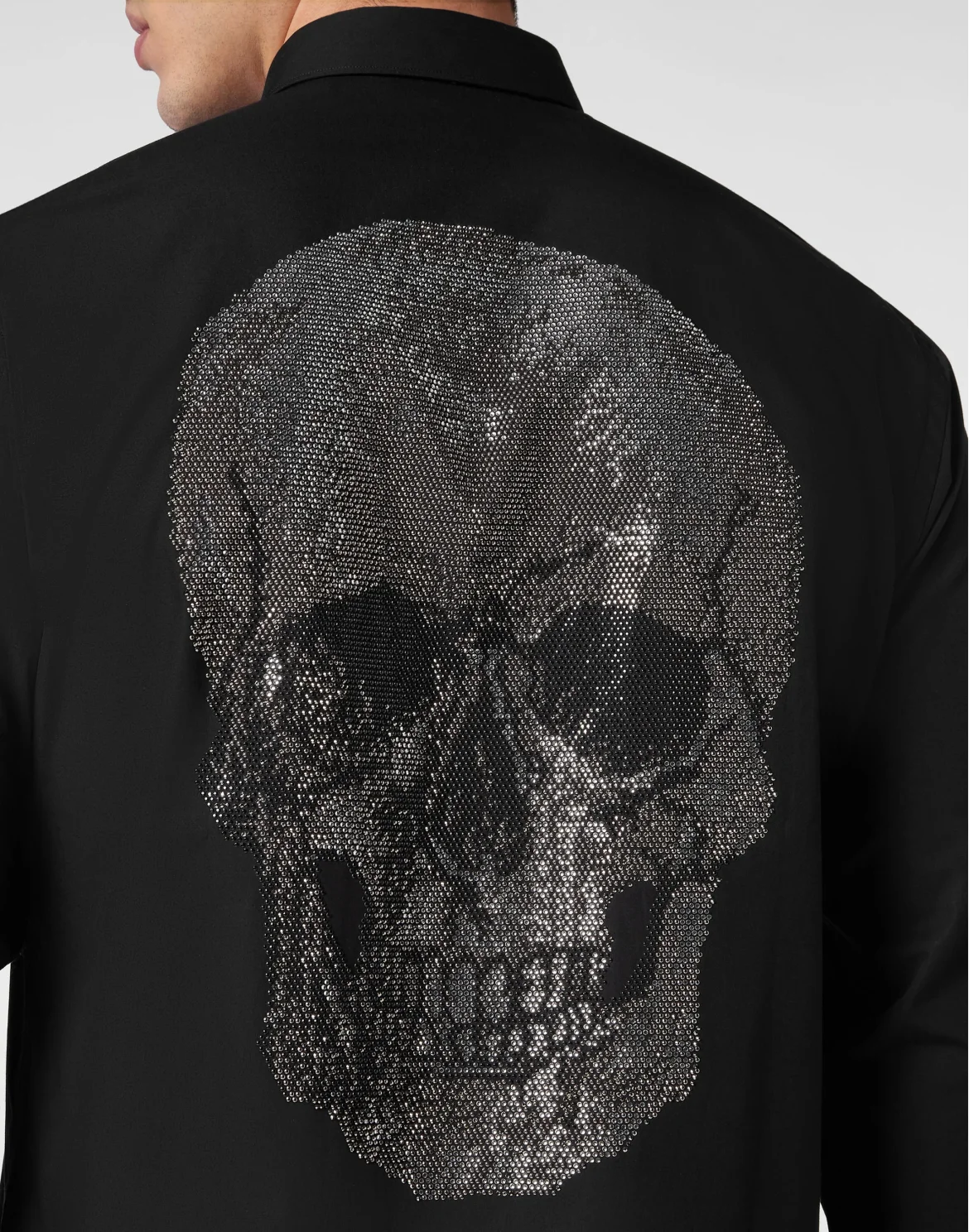 Shirt Sugar daddy Skull strass, цвет: Черный