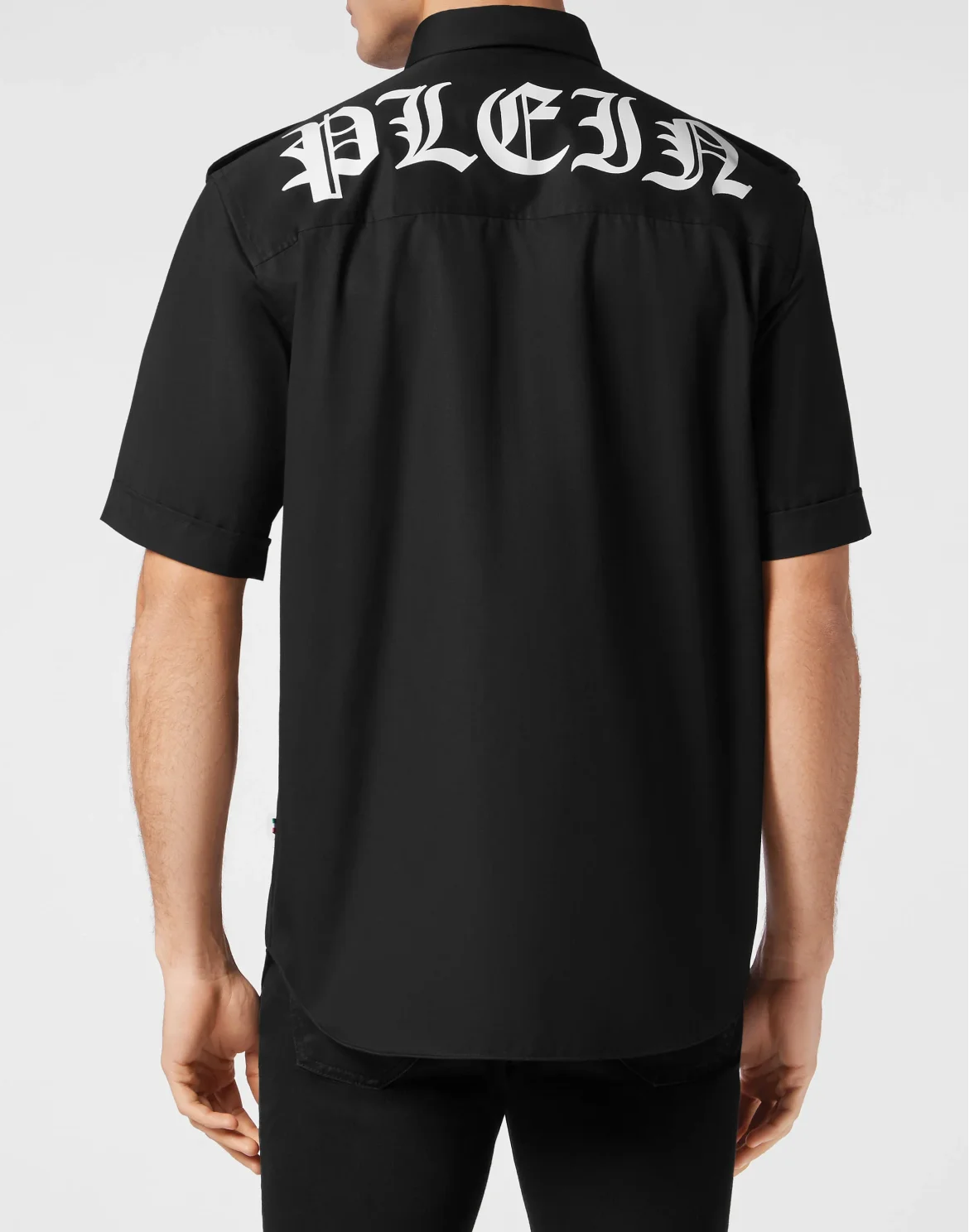 Military Shirt SS Gothic Plein, цвет: Черный