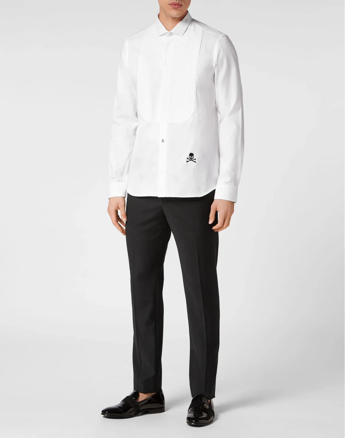 Black tie Shirt, цвет: Белый