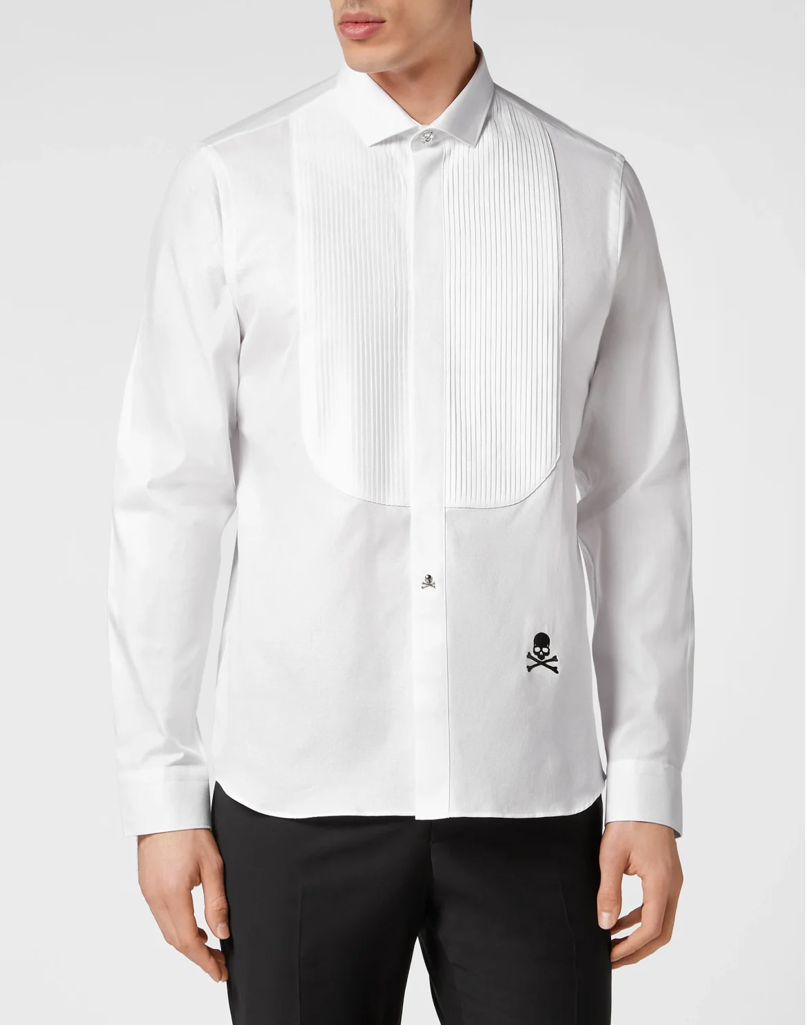 Black tie Shirt, цвет: Белый