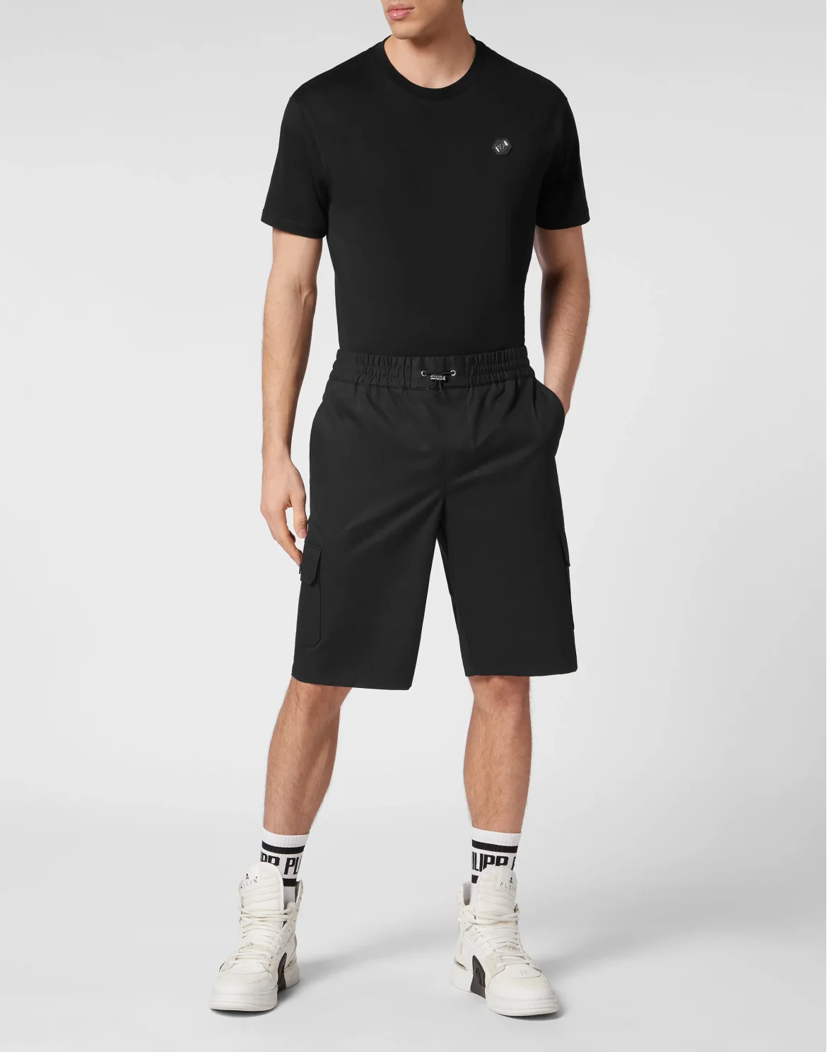 Cargo shorts, цвет: Черный