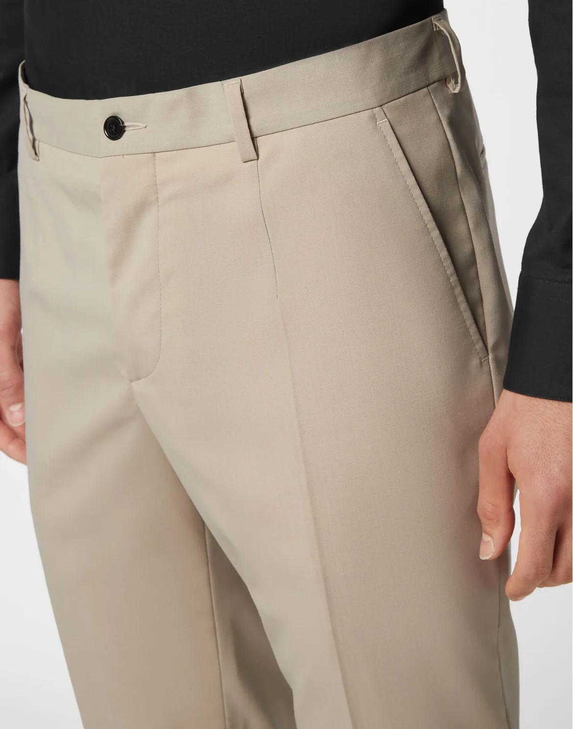 Trousers Gigolò fit, цвет: Бежевый