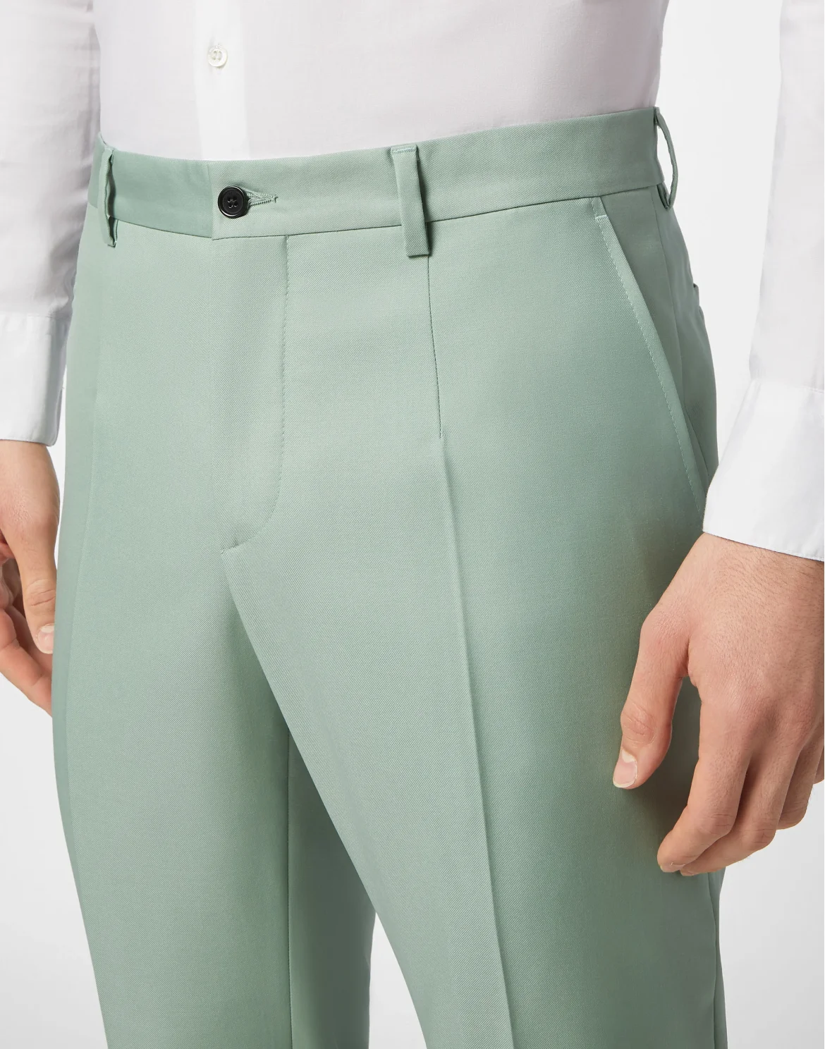 Trousers Gigolò fit, цвет: Бирюзовый