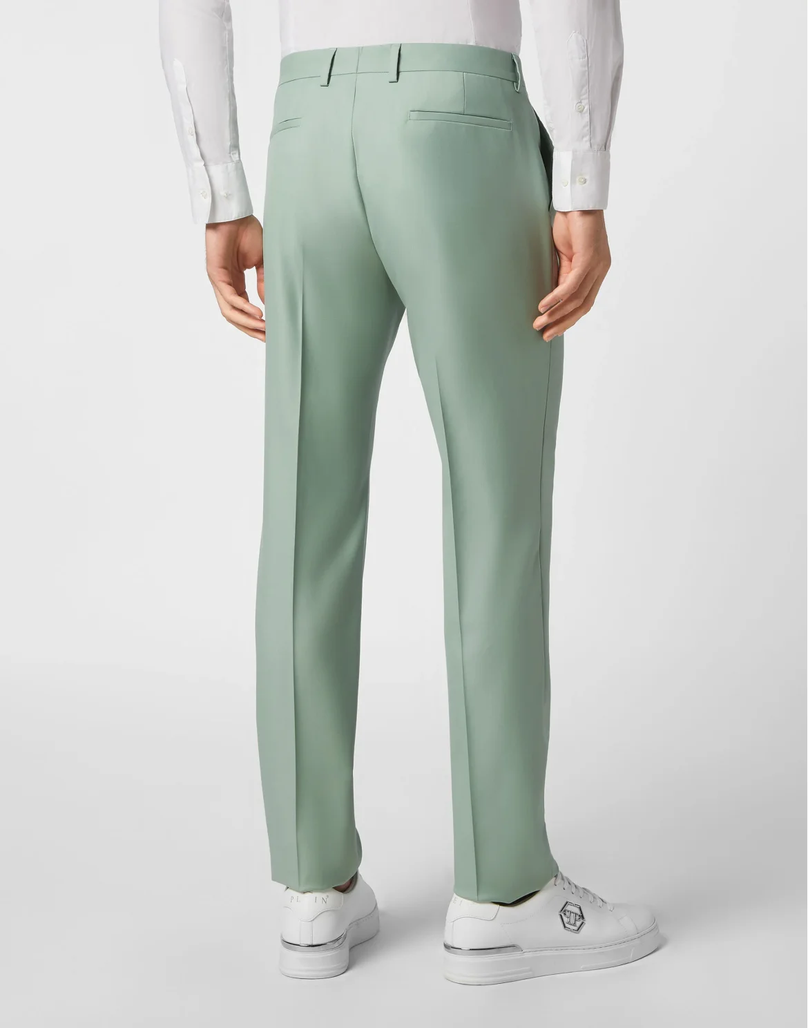 Trousers Gigolò fit, цвет: Бирюзовый