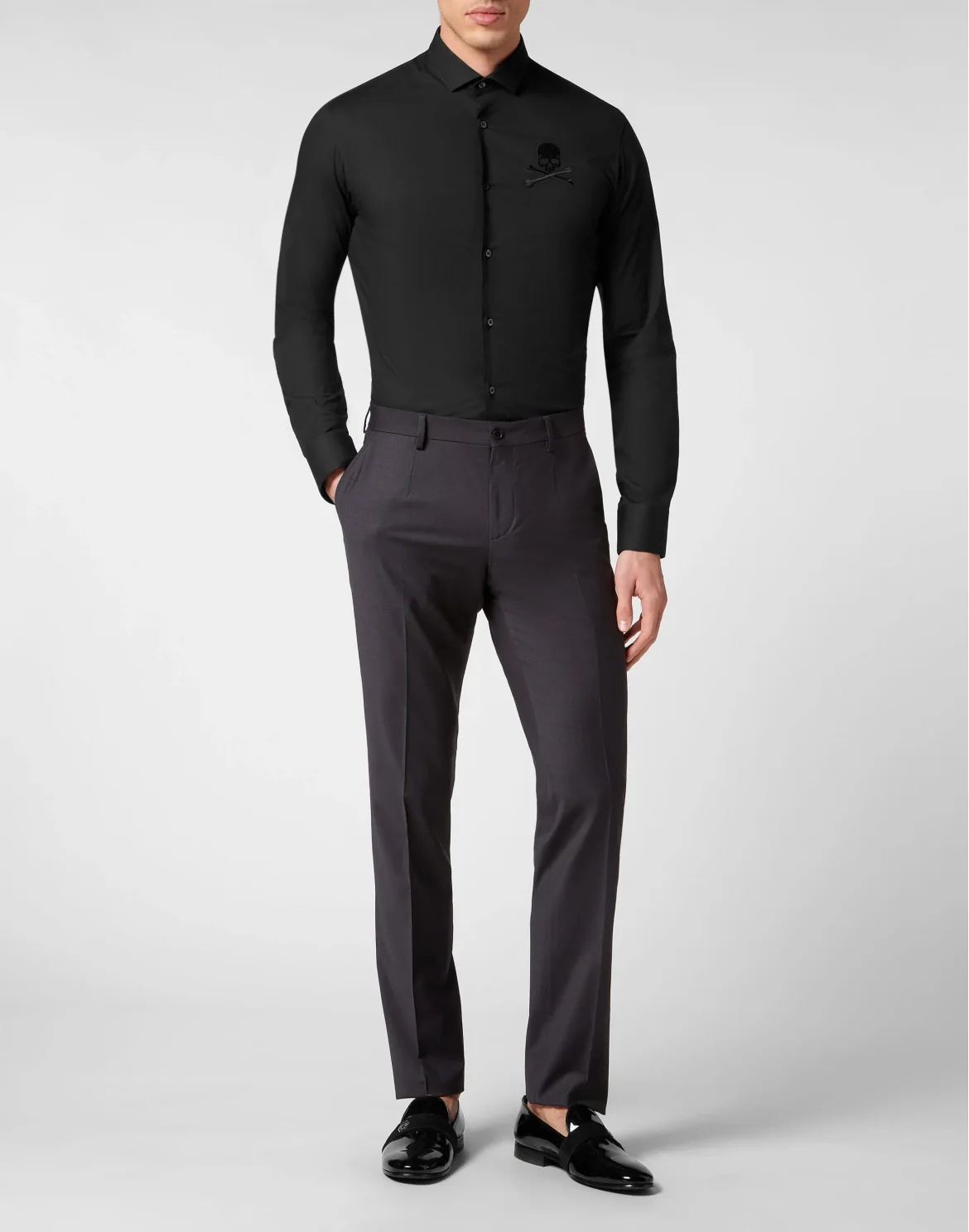 Trousers Gigolò fit, цвет: Серый