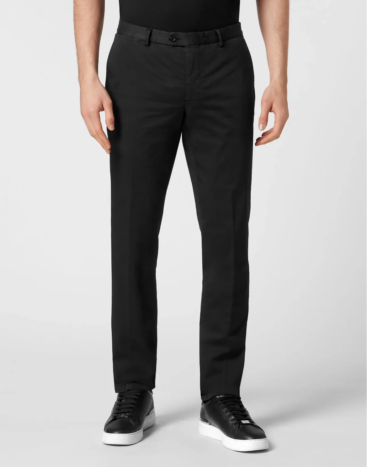 Long Trousers Chinos fit, цвет: Черный