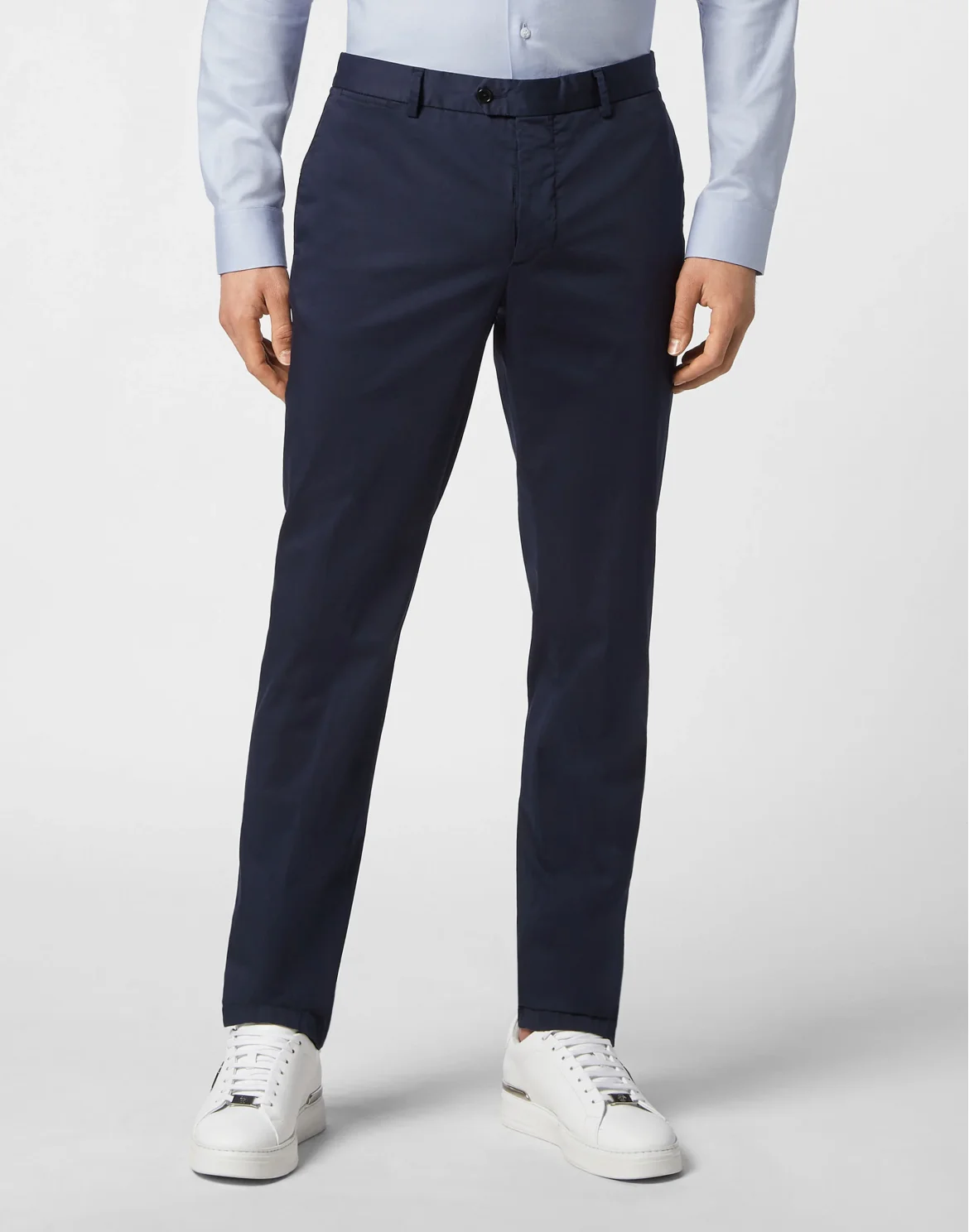 Long Trousers Chinos fit, цвет: Синий