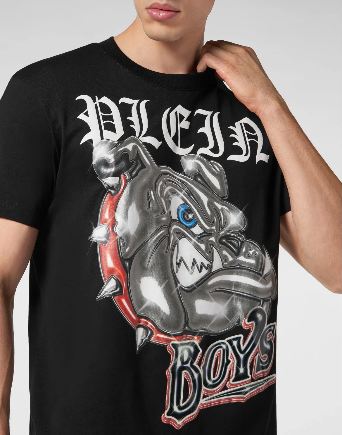 T-shirt Round Neck SS Bulldogs, цвет: Черный