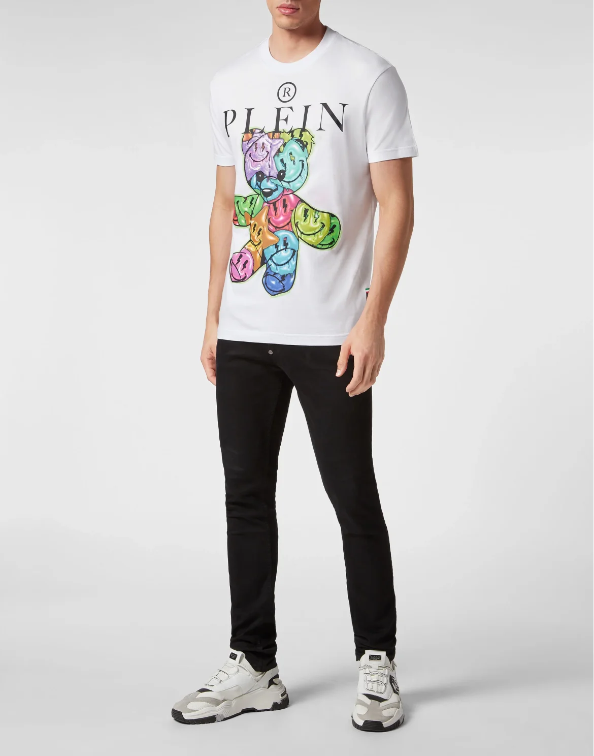 T-shirt Round Neck SS Smile, цвет: Белый