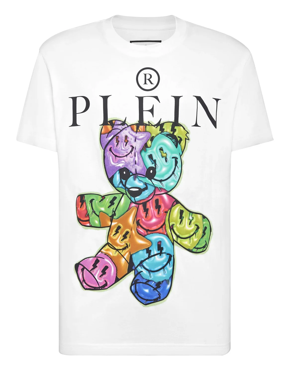T-shirt Round Neck SS Smile, цвет: Белый