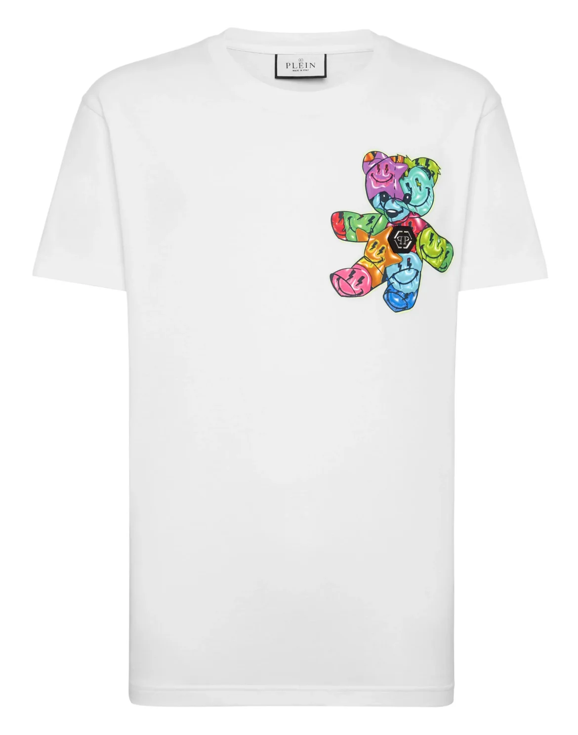 T-shirt Round Neck SS Smile, цвет: Белый