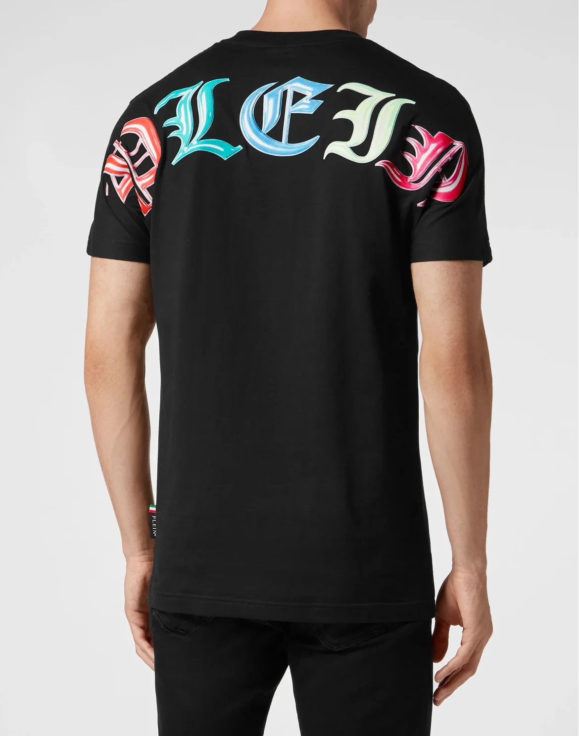 T-shirt Round Neck SS Smile, цвет: Черный